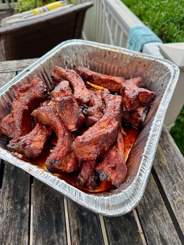 Hot Honey Party Ribs