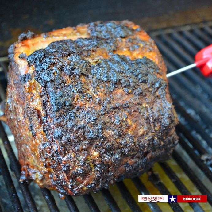 Prime Rib on a Gas Grill