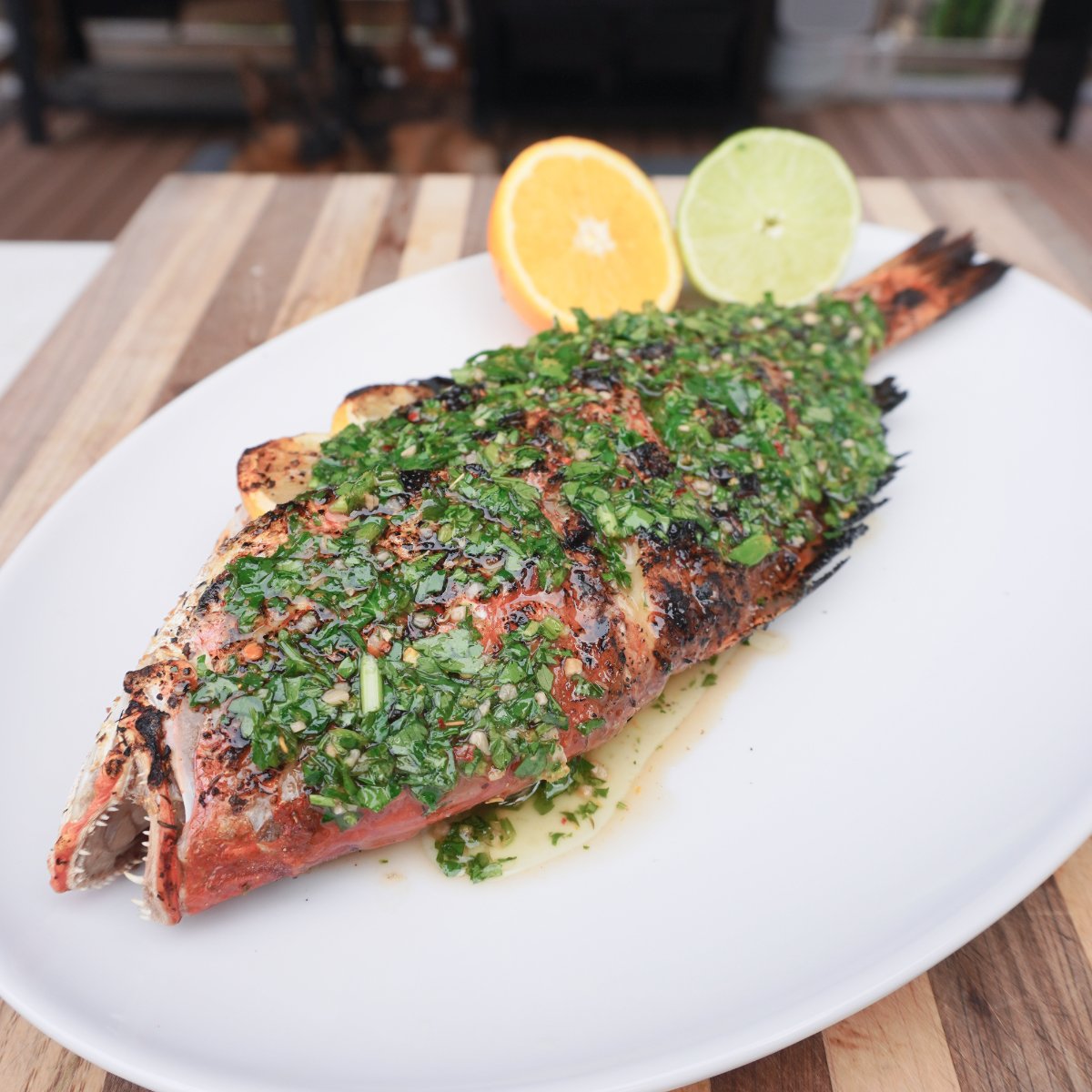 Grilled Red Snapper