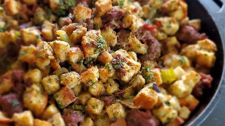 Smoked Sausage Stuffing