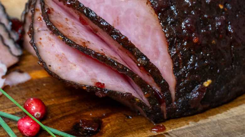 Easy Smoked Cranberry Ham Glaze