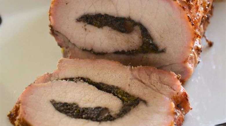 Tapenade Stuffed Pork Loin