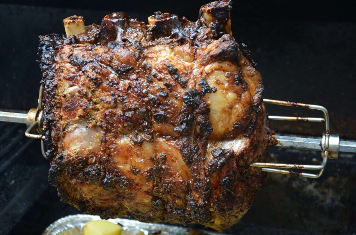 rotisserie prime rib