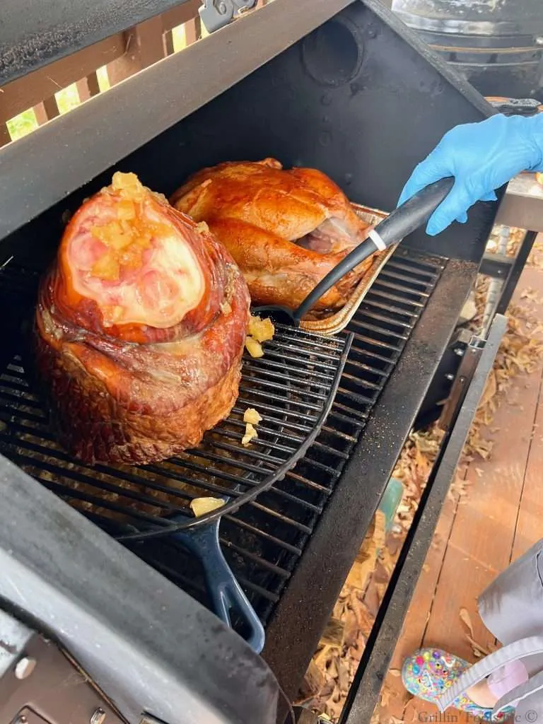 Beyond Easy Smoked Ham Recipe