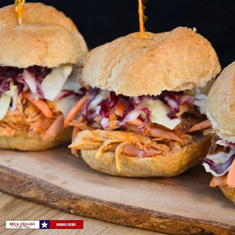 pulled-chicken-sandwiches -Affordable Holiday Meal Ideas