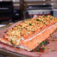 Smoked Stuffed Salmon