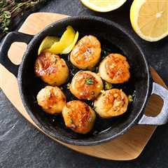 Cast-Iron Scallops (in Butter Sauce)