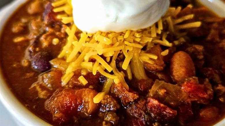 Smoked Brisket Chili