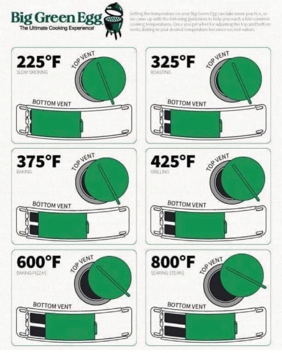 Big Green Egg 101: Unlocking the Secrets of Temperature Control