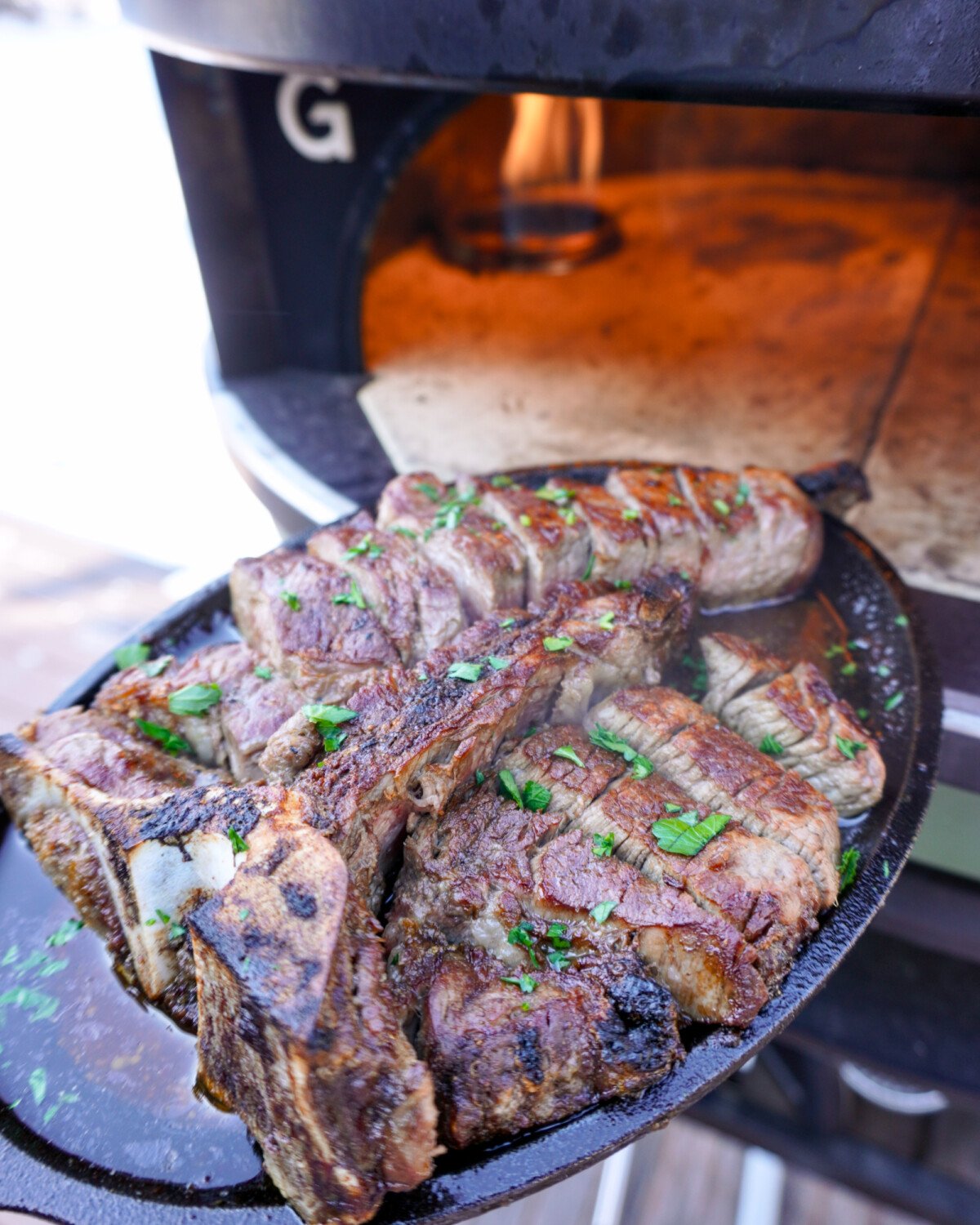 done Peter Luger copycat steak.