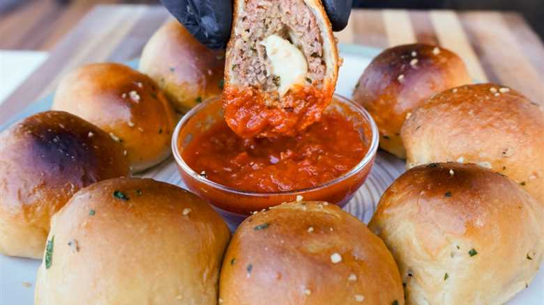 Smoked Meatball Biscuits