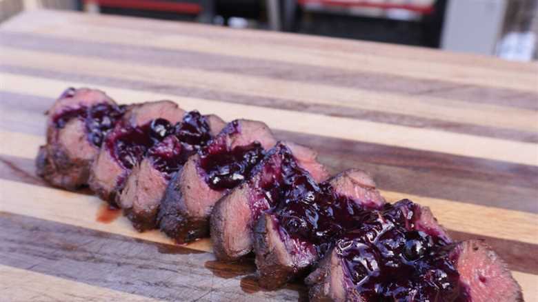 Perfectly Grilled Venison Tenderloin