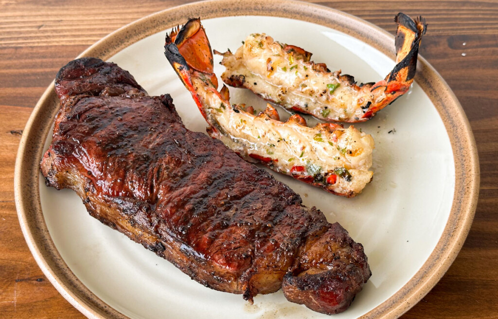 Grilled Steak and Lobster Surf and Turf