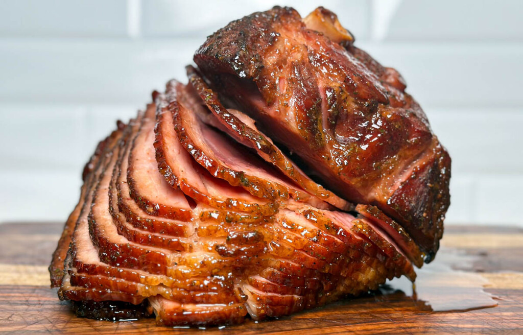 smoked spiral ham