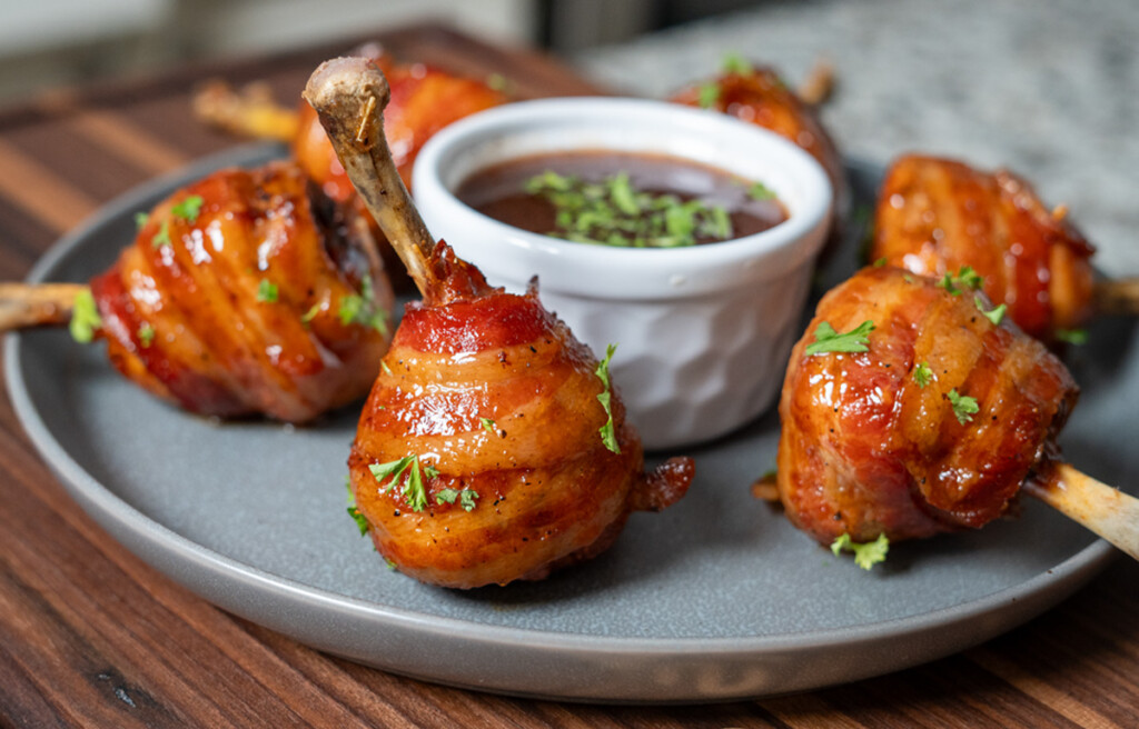 smoked chicken lollipops