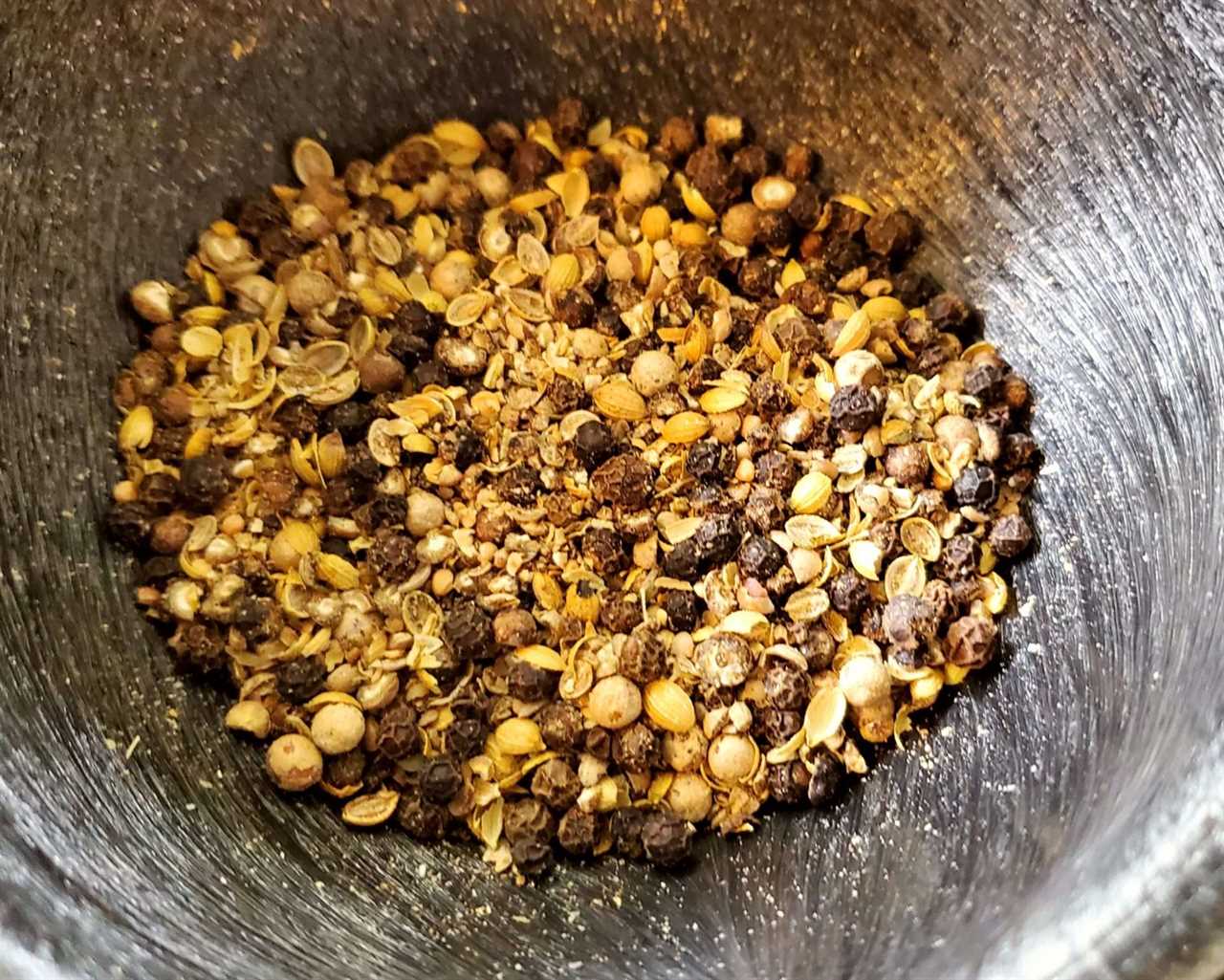 Toasted spices for rub