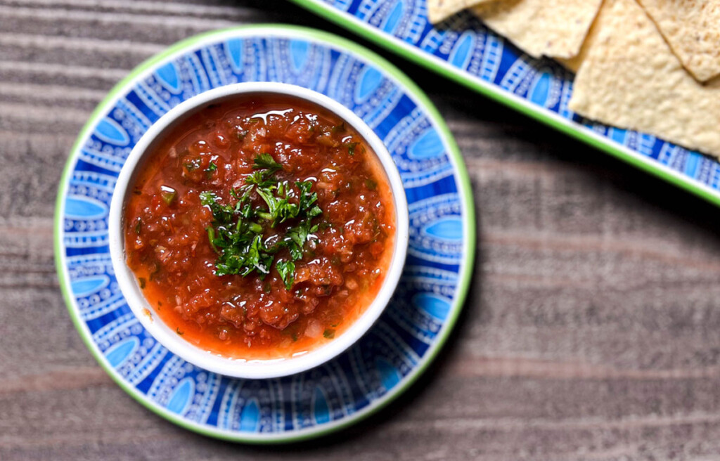 roasted red pepper salsa