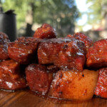 smoked pork butt burnt ends