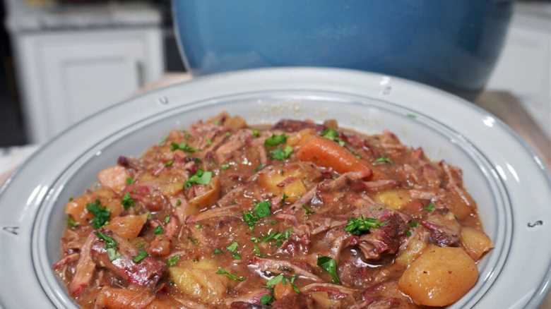 Easy Smoked Pot Roast Dinner