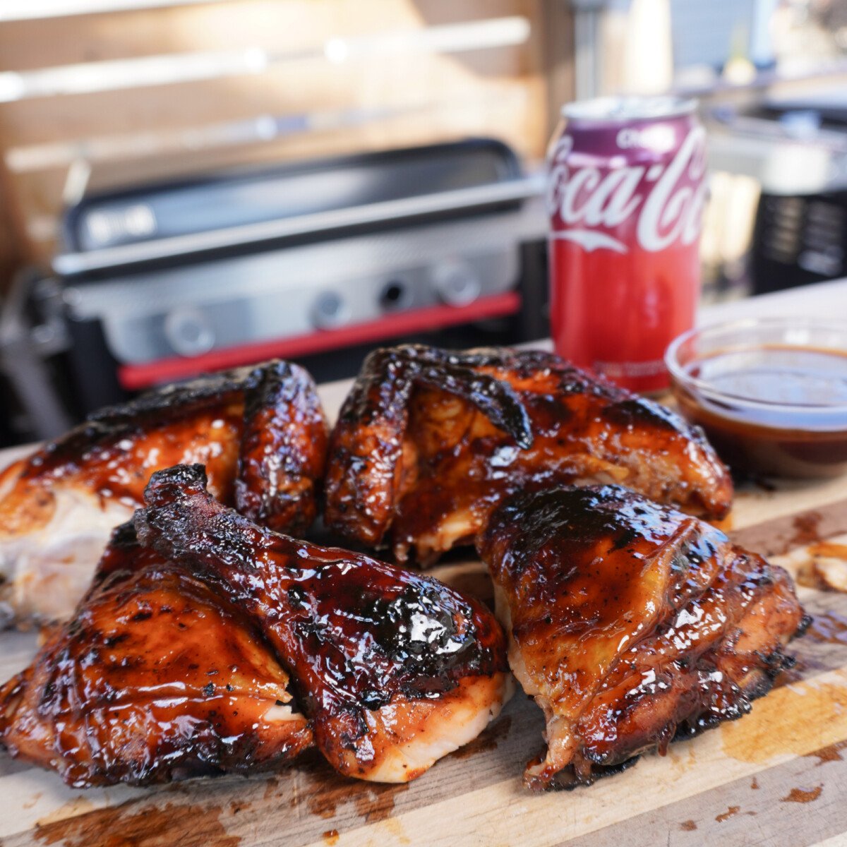 Cherry Coke BBQ Chicken.