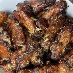 Smoked lemon pepper wings