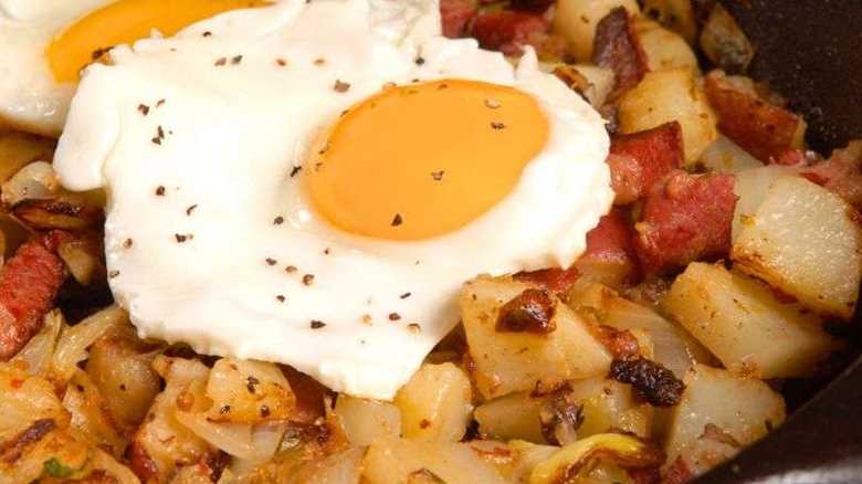 Smoked Corned Beef Hash