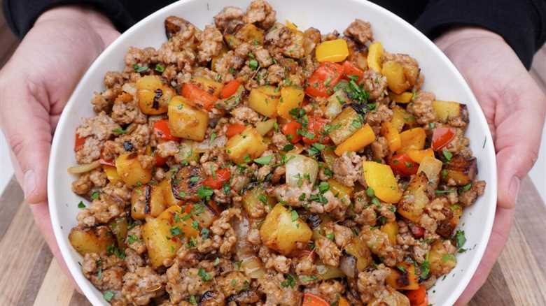 Cheesy Sausage and Potato Dinner