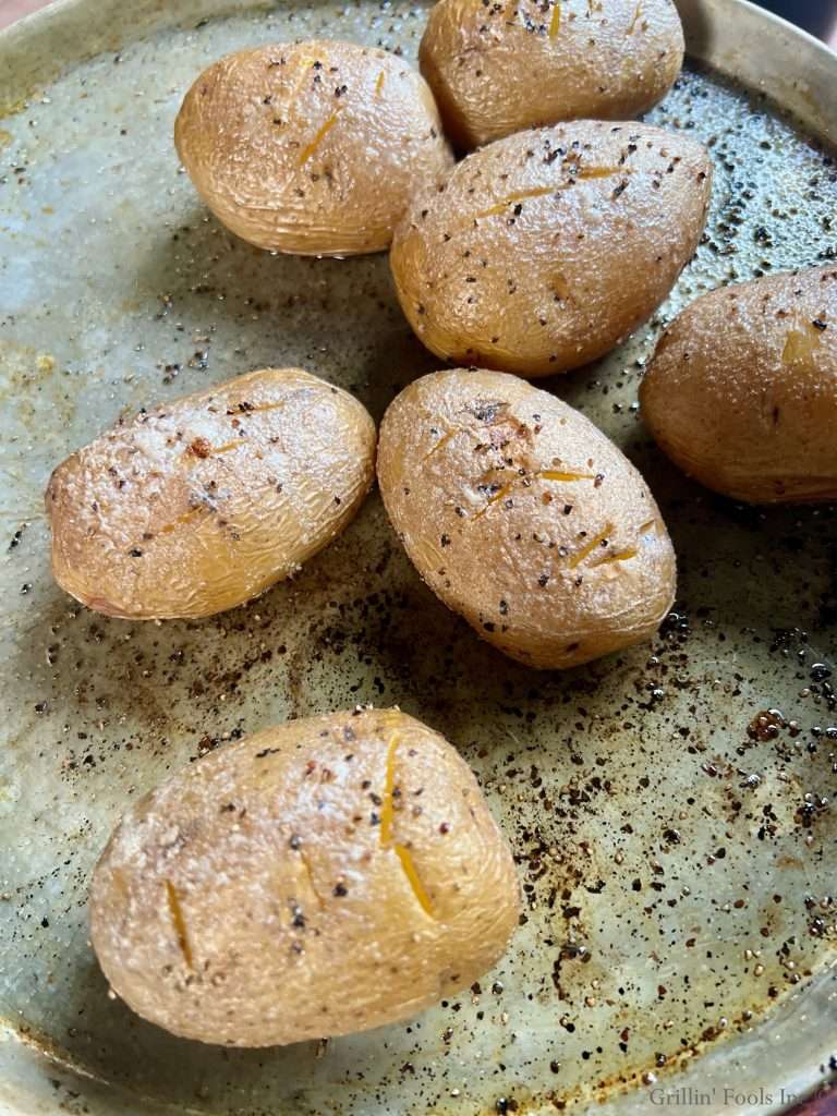Smoked Yukon Gold Potatoes