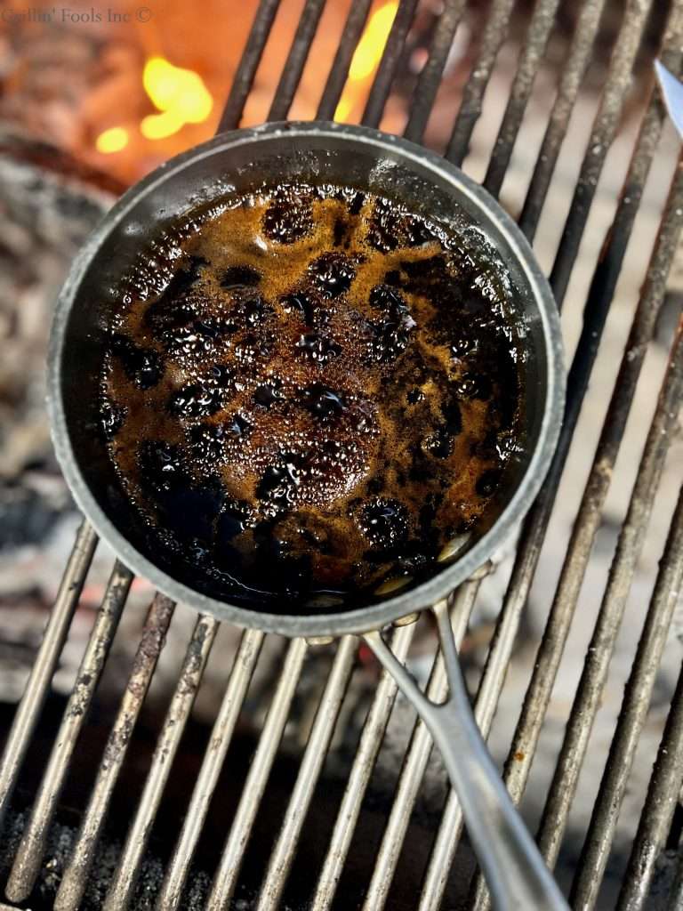 Simmering Sweet Molasses Sauce