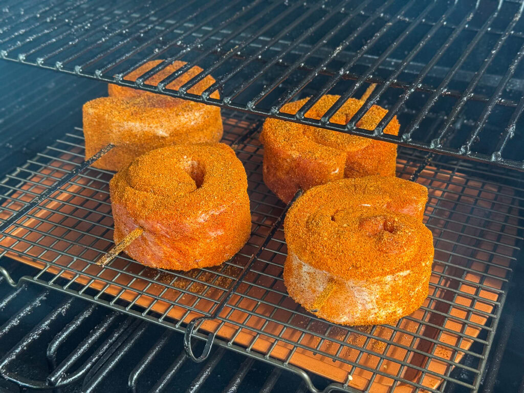 Smoked Pork Belly Pinwheels