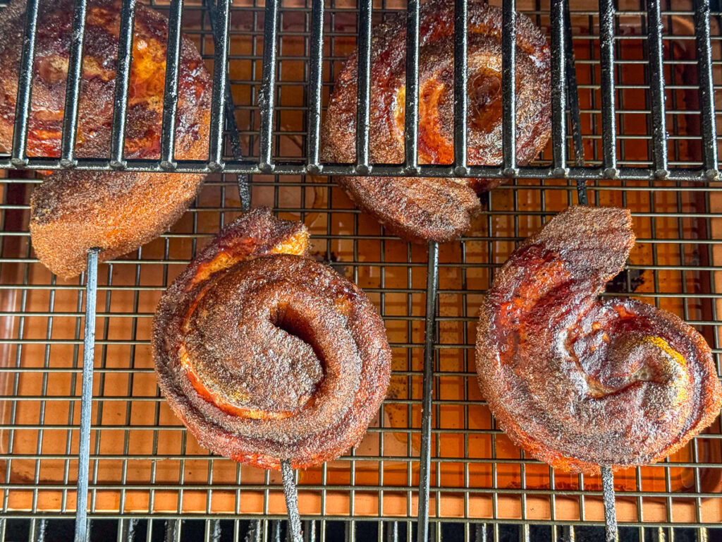 Smoked Pork Belly Pinwheels