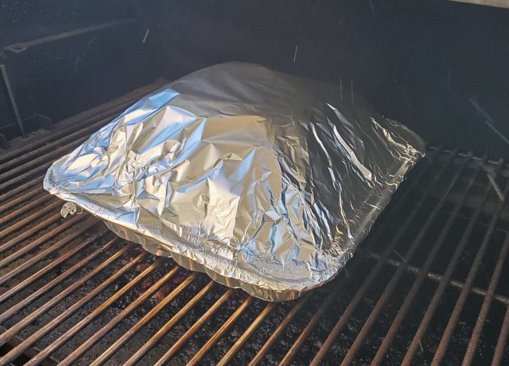 Pellet Grill Pulled Pork-wrapped