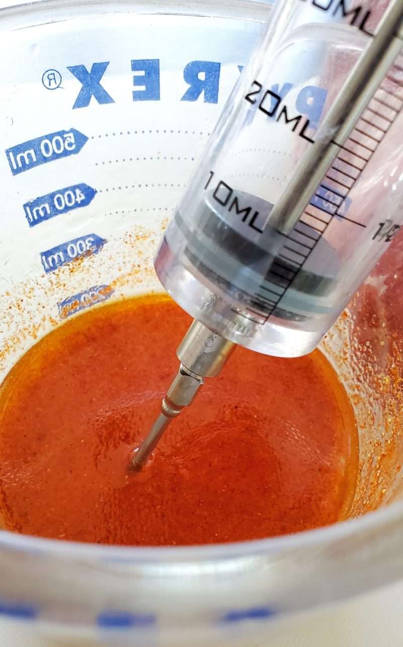 Injection marinade