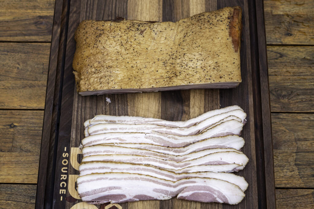 smoked bacon