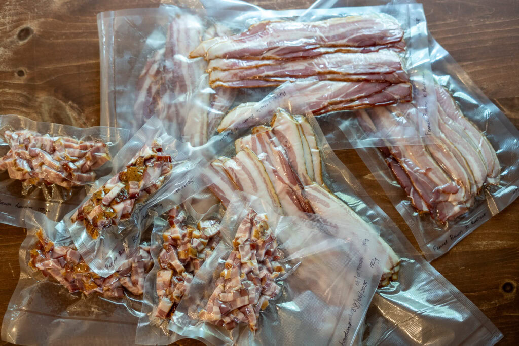 smoked bacon