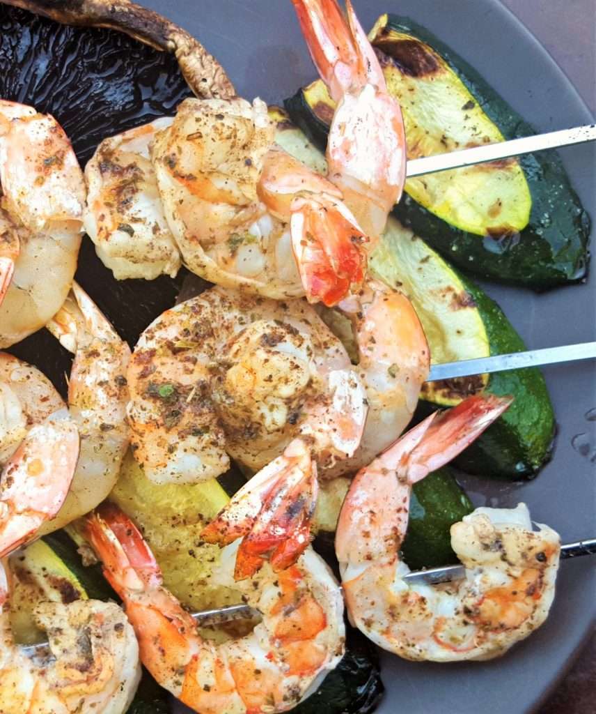Grilled Za'atar Shrimp