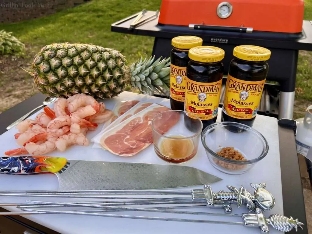BBQ Shrimp Skewers Ingredients