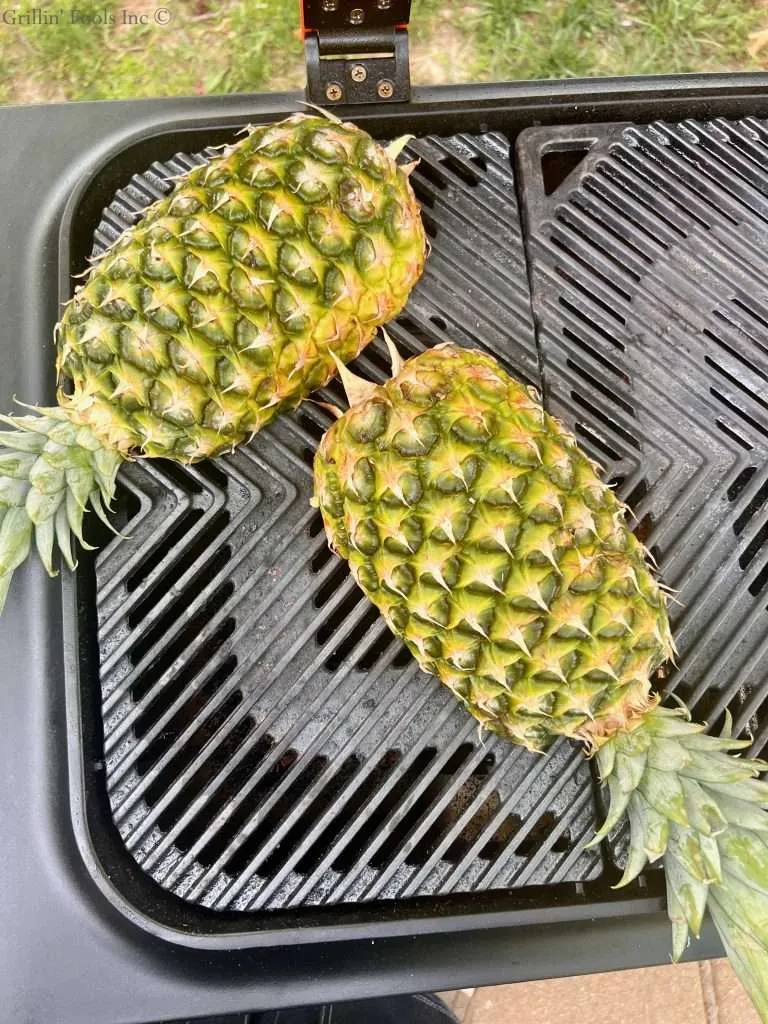Grilling Pineapple Boats
