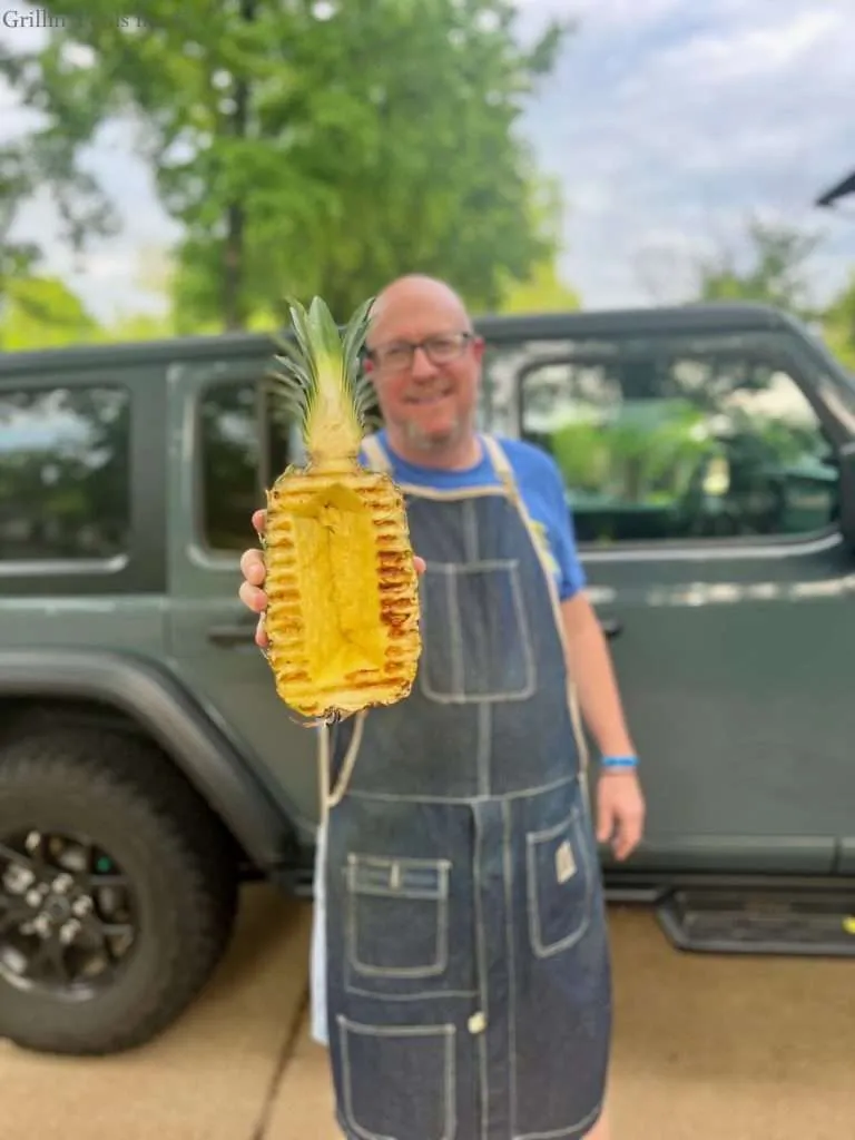 Grilled Pineapple Boat