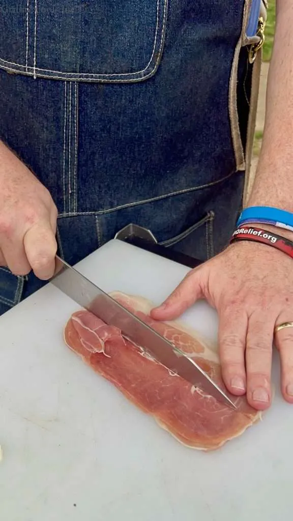 Slicing Prosciutto