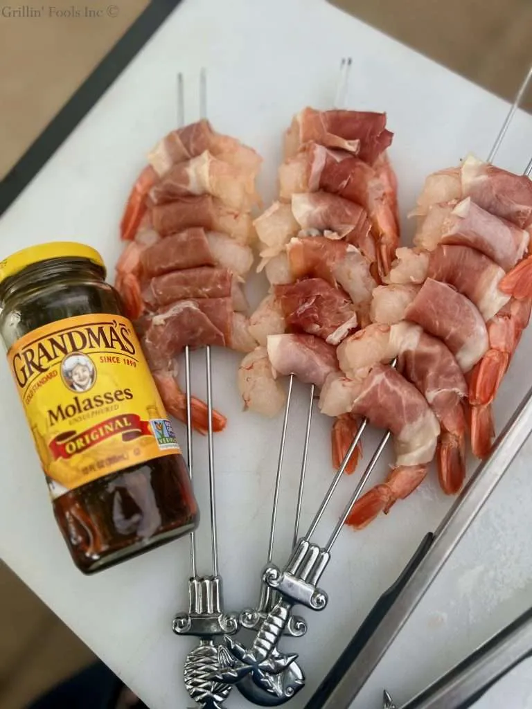 Shrimp Skewers need some Seasoning Shrimp Skewers need some Seasoning