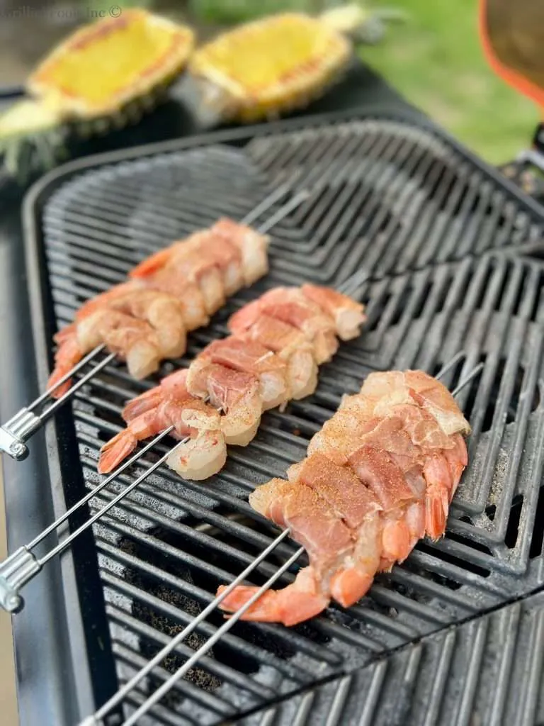 Shrimp Skewers on the Grill