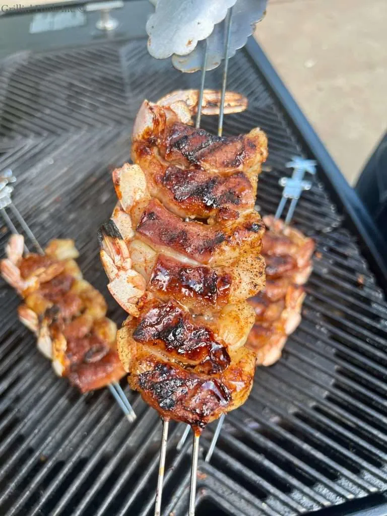 Grilled Shrimp Skewers part deux