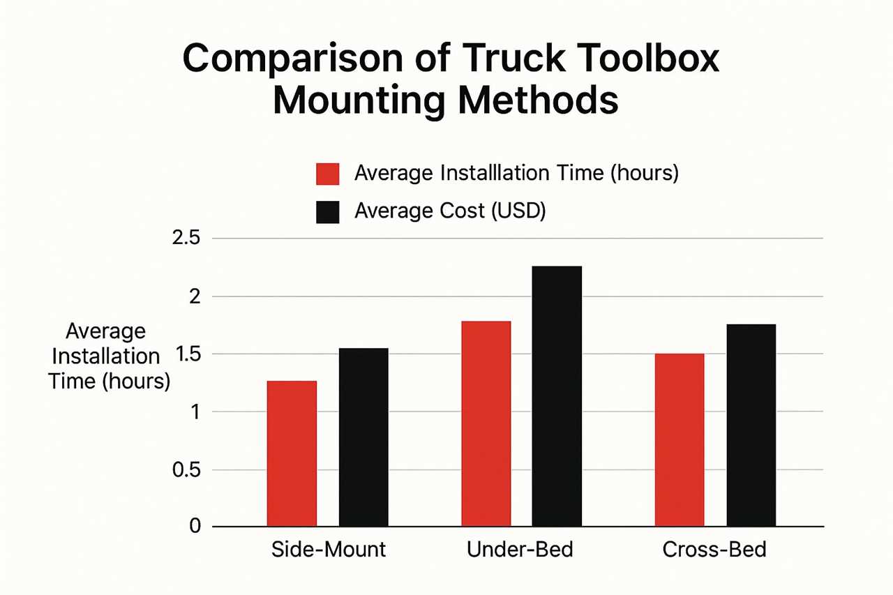 Infographic about truck toolbox mounting