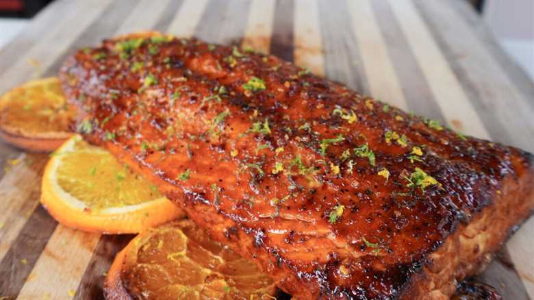 Chili Glazed Citrus Salmon