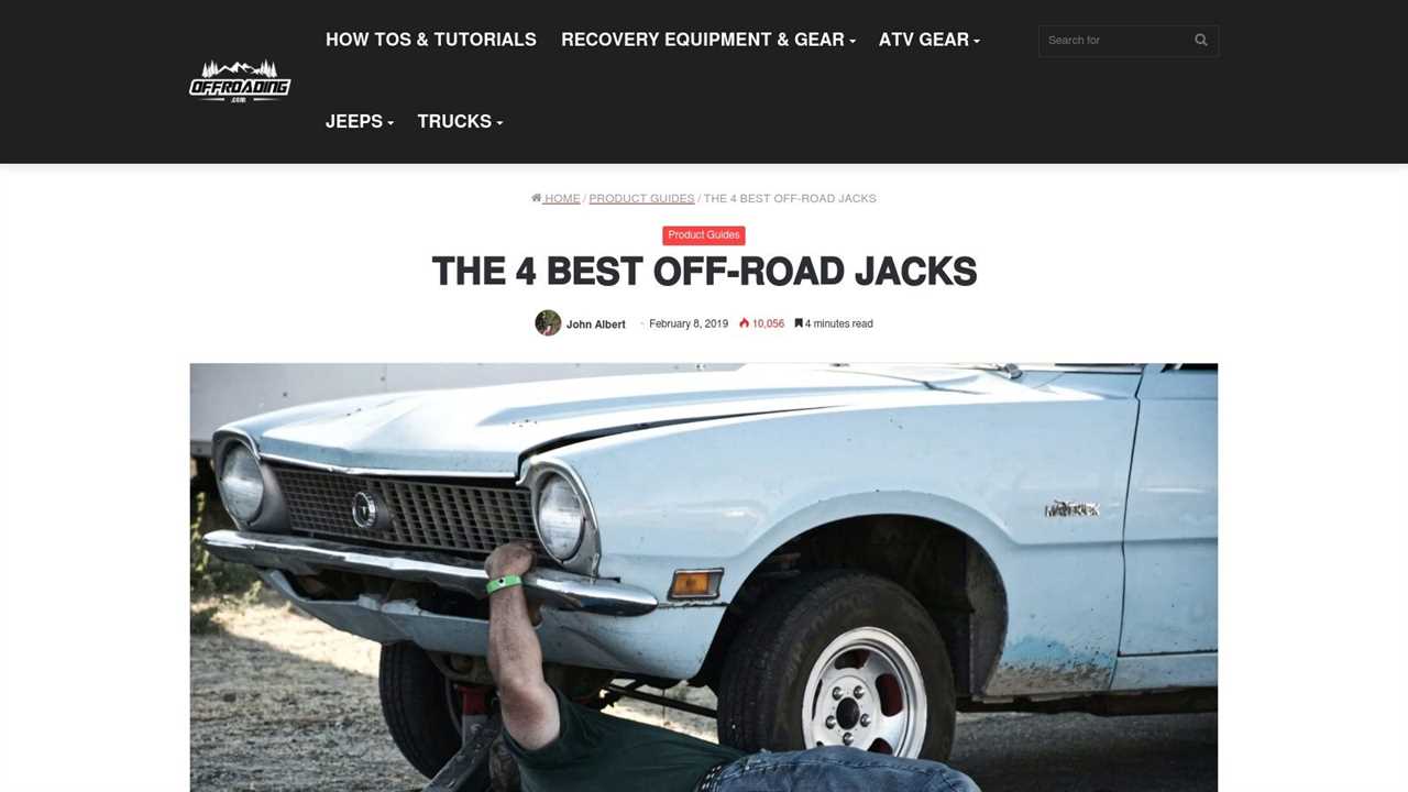 Offroading.com's Top 4 Recommended Off Road Jacks