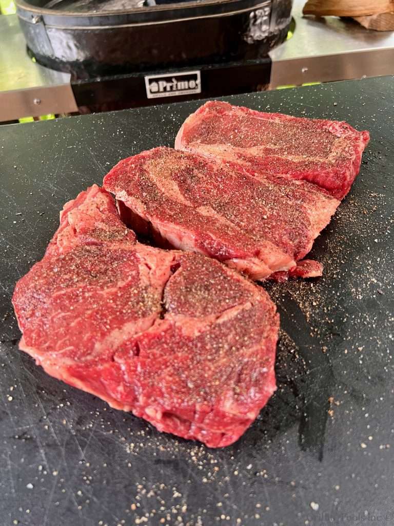 Seasoned Ribeyes