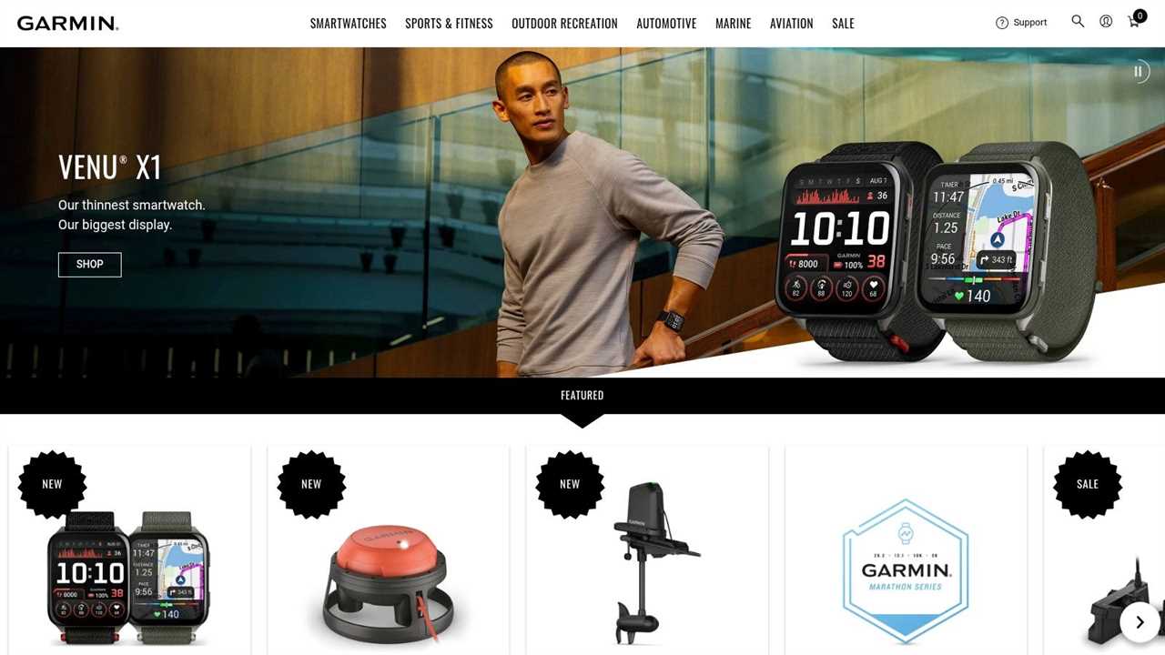 Garmin Official Website