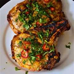 Indian Spiced Pork Chops