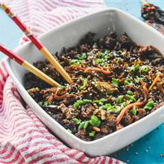 Keto Egg Roll in a Bowl